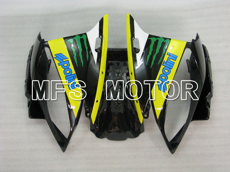 Yamaha YZF-R6 2006-2007 Injection ABS Fairing - Monster - Yellow Black - MFS3729 - Fairings Kit
