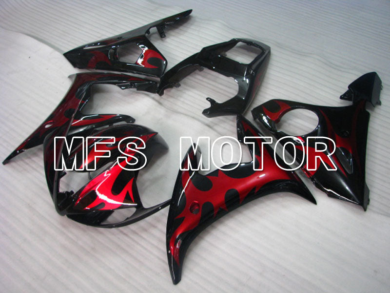 Yamaha YZF-R6 2005 Injection ABS Fairing - Factory Style - Red Black - MFS3731 - Fairings Kit