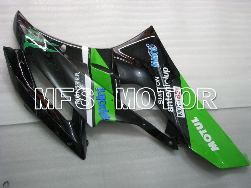 Yamaha YZF-R6 2006-2007 Injection ABS Fairing - Monster - Green Black - MFS3740 - Fairings Kit