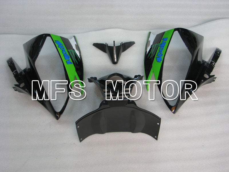 Yamaha YZF-R6 2006-2007 Injection ABS Fairing - Monster - Green Black - MFS3740 - Fairings Kit