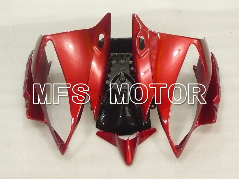 Yamaha YZF-R6 2006-2007 Injection ABS Fairing - Factory Style - Red wine color Black Matte - MFS3759 - Fairings Kit