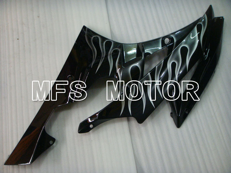 Yamaha YZF-R6 2006-2007 Injection ABS Fairing - Flame - White Black - MFS3767 - Fairings Kit