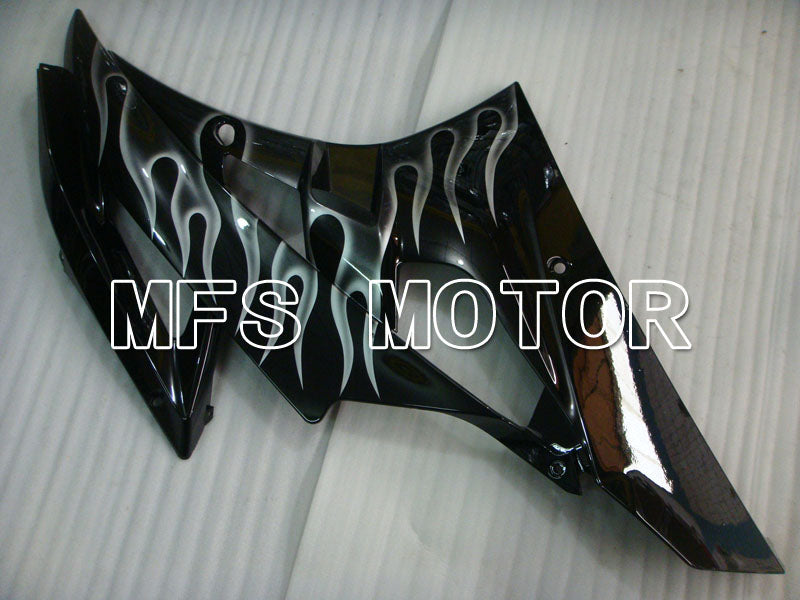 Yamaha YZF-R6 2006-2007 Injection ABS Fairing - Flame - White Black - MFS3767 - Fairings Kit