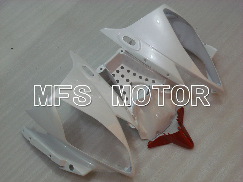 Yamaha YZF-R6 2006-2007 Injection ABS Fairing - Factory Style - Red wine color White - MFS3771 - Fairings Kit