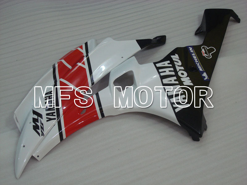 Yamaha YZF-R6 2006-2007 Injection ABS Fairing - Flame - White Black - MFS3775 - Fairings Kit