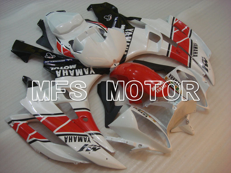 Yamaha YZF-R6 2006-2007 Injection ABS Fairing - Flame - White Black - MFS3775 - Fairings Kit