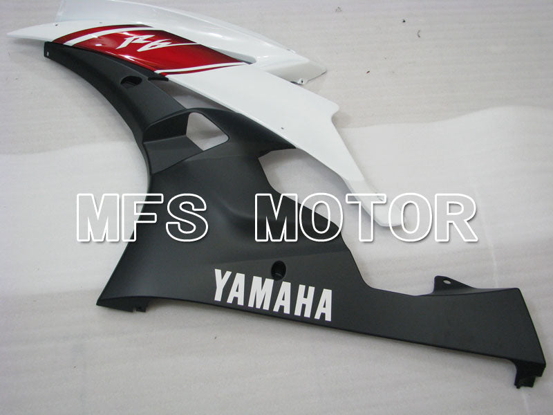 Yamaha YZF-R6 2006-2007 Injection ABS Fairing - Factory Style - White Black Matte - MFS3779 - Fairings Kit