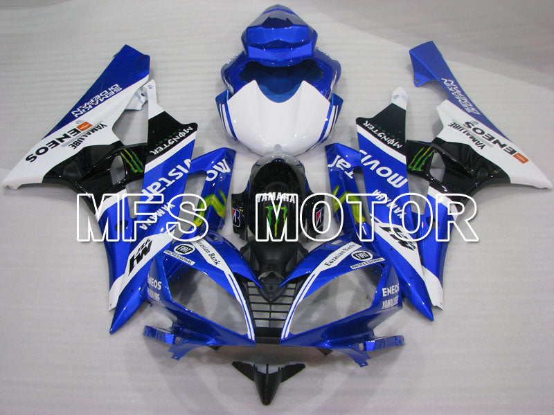 Yamaha YZF-R6 2006-2007 Injection ABS Fairing - Monster - Blue White - MFS3795 - Fairings Kit