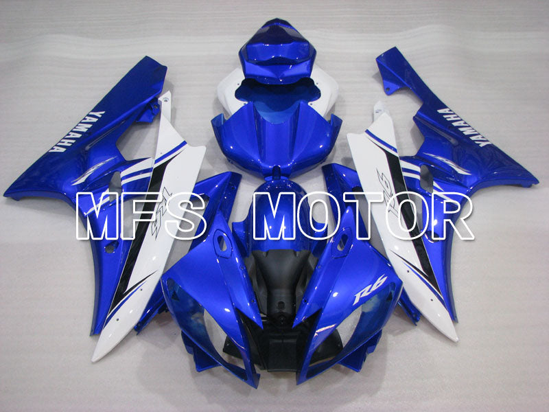 Yamaha YZF-R6 2006-2007 Injection ABS Fairing - Factory Style - Blue White - MFS3796 - Fairings Kit