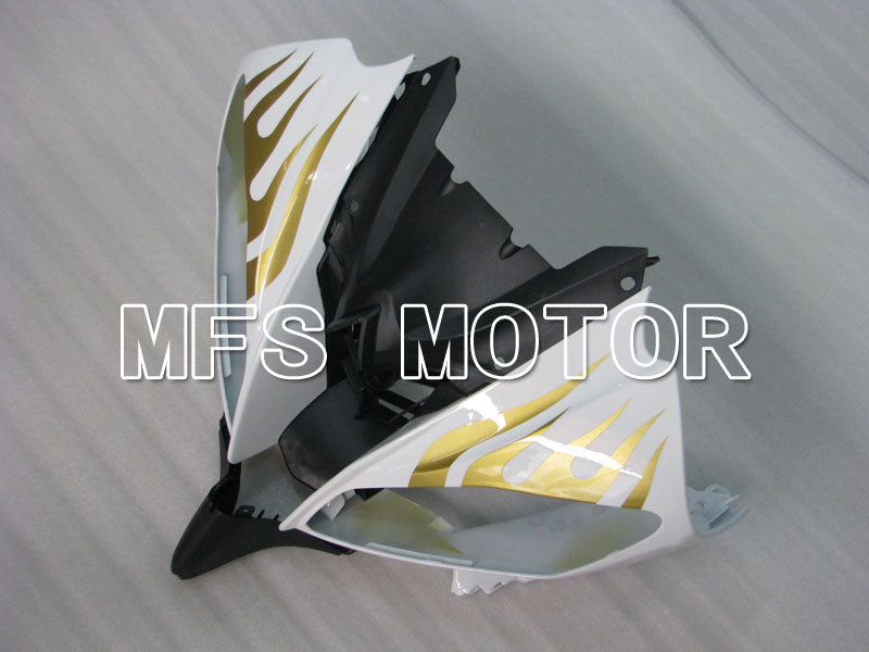 Yamaha YZF-R6 2008-2016 Injection ABS Fairing - Flame - Gold White - MFS3818 - Fairings Kit