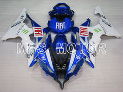 Yamaha YZF-R6 2008-2016 Injection ABS Fairing - FIAT - Blue White - MFS3842 - Fairings Kit