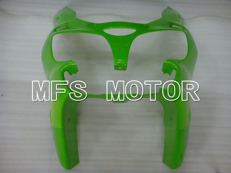 Kawasaki NINJA ZX9R 2000-2001 ABS Fairing - Factory Style - Black Green - MFS3861 - Fairings Kit