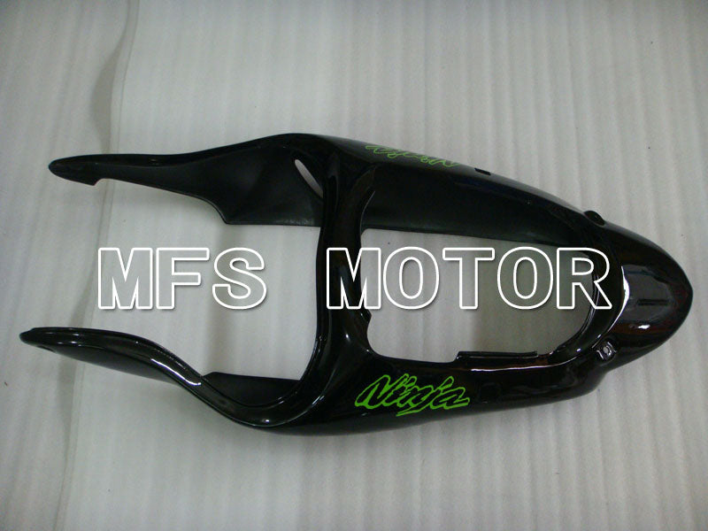 Kawasaki NINJA ZX9R 2000-2001 ABS Fairing - Factory Style - Black Green - MFS3861 - Fairings Kit