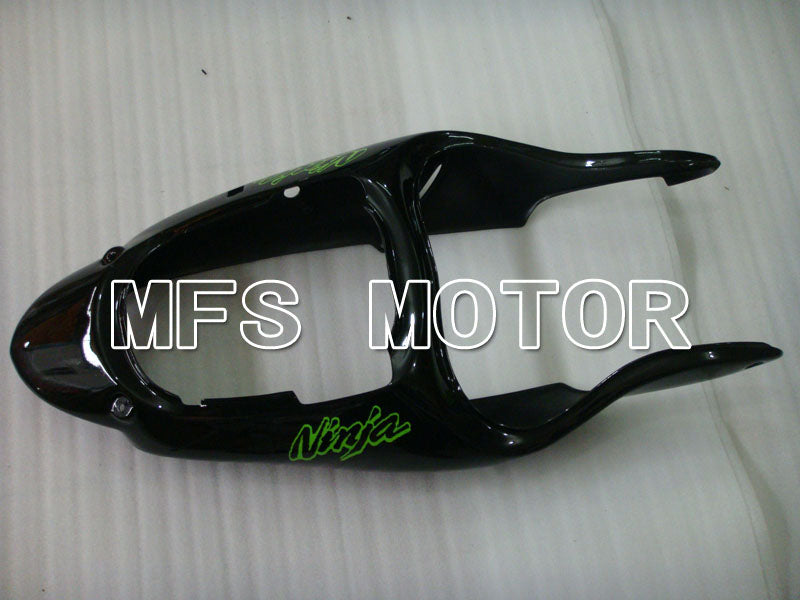 Kawasaki NINJA ZX9R 2000-2001 ABS Fairing - Factory Style - Black Green - MFS3861 - Fairings Kit