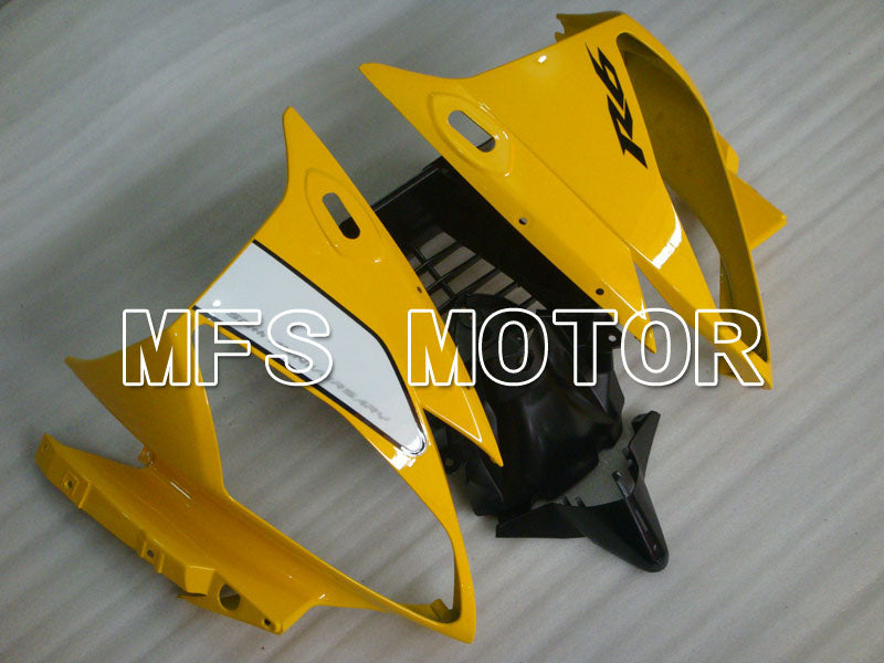 Yamaha YZF-R6 2006-2007 Injection ABS Fairing - Factory Style - Black Yellow - MFS3863 - Fairings Kit