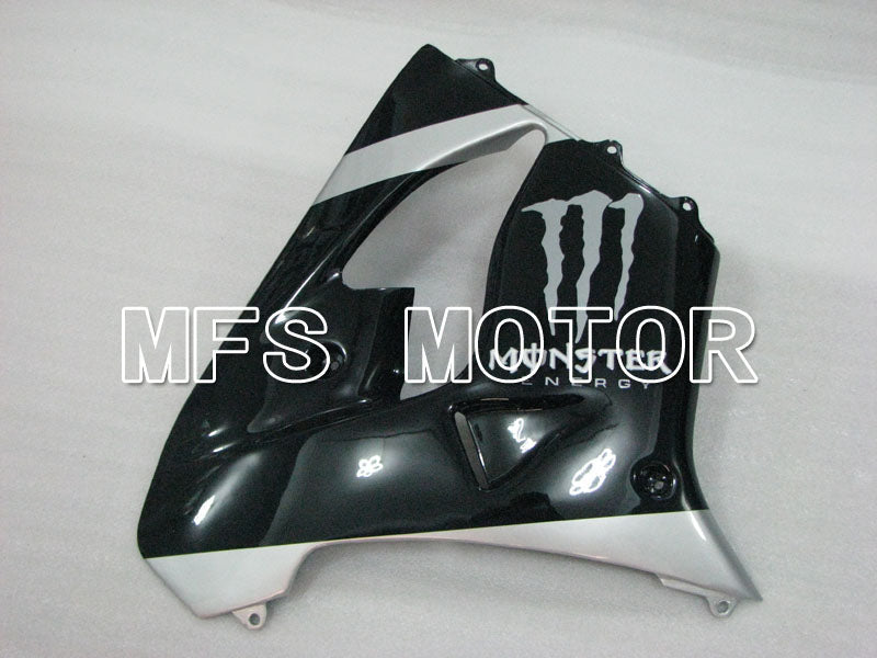 Kawasaki NINJA ZX9R 2002-2003 ABS Fairing - Factory Style - Black Silver - MFS3882 - Fairings Kit