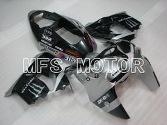 Kawasaki NINJA ZX9R 2002-2003 ABS Fairing - Factory Style - Black Silver - MFS3882 - Fairings Kit
