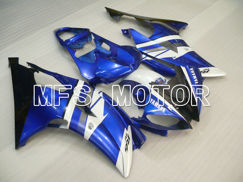 Yamaha YZF-R6 2008-2016 Injection ABS Fairing - Factory Style - Blue White - MFS3883 - Fairings Kit