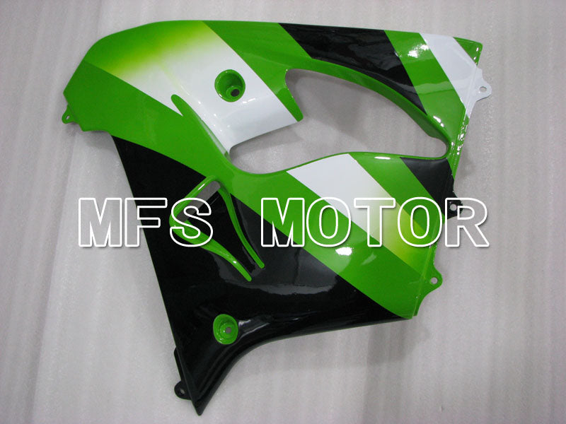 Kawasaki NINJA ZX9R 2002-2003 ABS Fairing - Factory Style - Black Green - MFS3884 - Fairings Kit