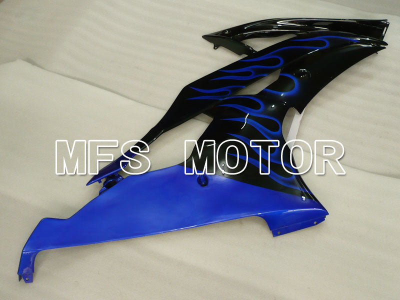 Yamaha YZF-R6 2008-2016 Injection ABS Fairing - Flame - Blue Black - MFS3886 - Fairings Kit