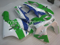 Kawasaki NINJA ZX9R 1994-1997 ABS Fairing - Factory Style - Blue Green White - MFS3892 - Fairings Kit