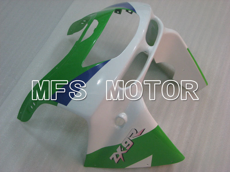 Kawasaki NINJA ZX9R 1994-1997 ABS Fairing - Factory Style - Blue Green White - MFS3892 - Fairings Kit