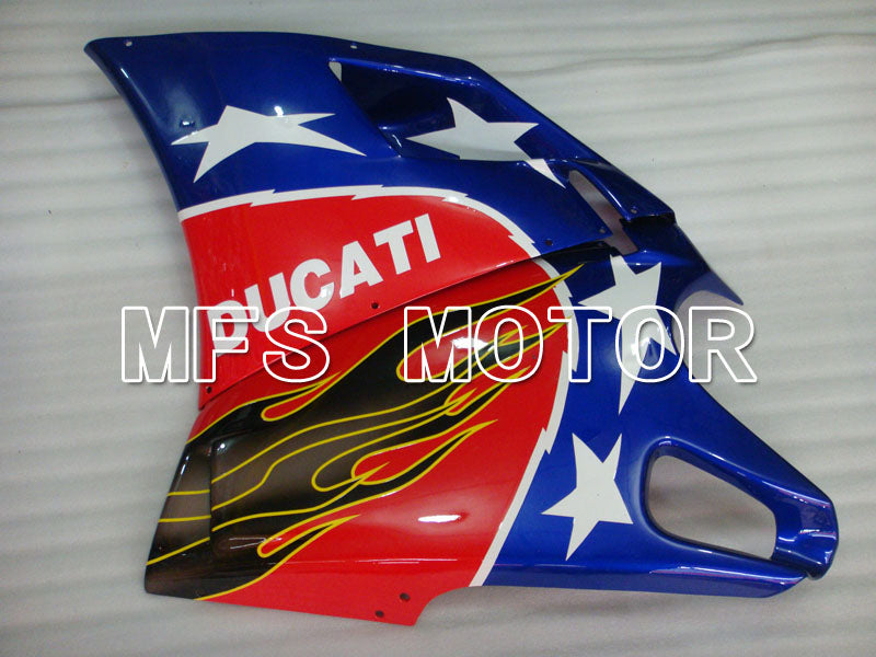 Ducati 748 / 998 / 996 1994-2002 Injection ABS Fairing - Others - Blue Red - MFS3905 - Fairings Kit