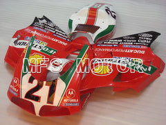 Ducati 748 / 998 / 996 1994-2002 Injection ABS Fairing - INFO STRADA - Red - MFS3915 - Fairings Kit