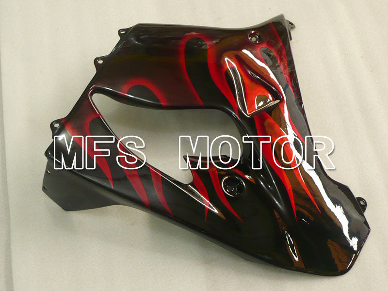 Kawasaki NINJA ZX9R 1998-1999 ABS Fairing - Flame - Red Black - MFS3932 - Fairings Kit