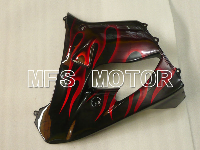 Kawasaki NINJA ZX9R 1998-1999 ABS Fairing - Flame - Red Black - MFS3932 - Fairings Kit