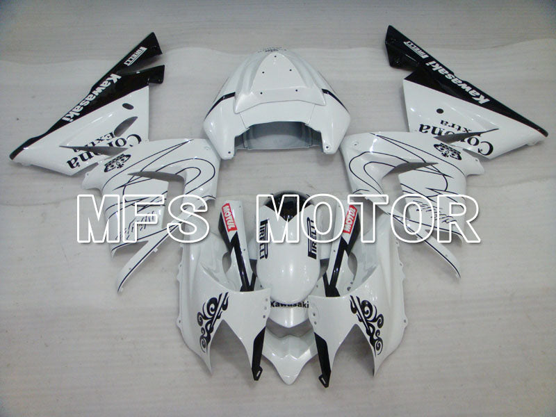 Kawasaki NINJA ZX10R 2004-2005 Injection ABS Fairing - Corona - White - MFS3940 - Fairings Kit