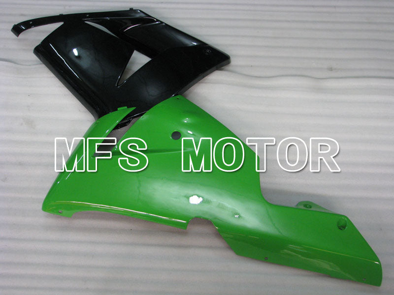 Kawasaki NINJA ZX10R 2004-2005 Injection ABS Fairing - Factory Style - Black Green - MFS3942 - Fairings Kit