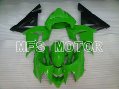 Kawasaki NINJA ZX10R 2004-2005 Injection ABS Fairing - Factory Style - Black Green - MFS3951 - Fairings Kit