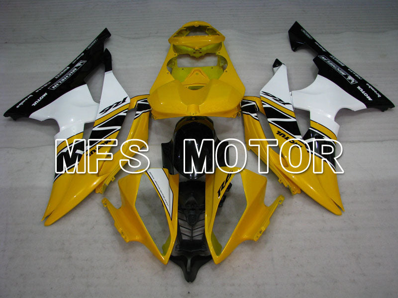 Yamaha YZF-R6 2008-2016 Injection ABS Fairing - Factory Style - White Yellow - MFS3964 - Fairings Kit