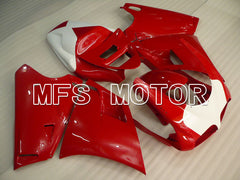 Ducati 748 / 998 / 996 1994-2002 Injection ABS Fairing - Factory Style - Red White - MFS3966 - Fairings Kit