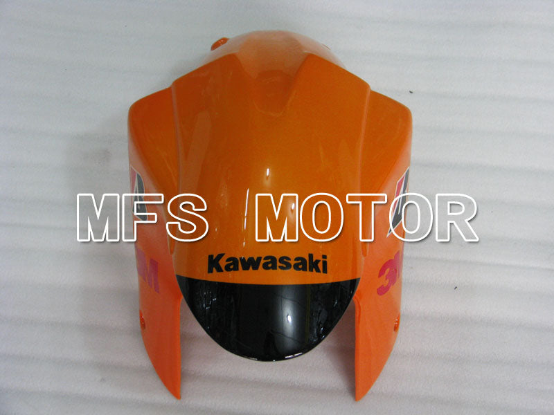 Kawasaki NINJA ZX10R 2004-2005 Injection ABS Fairing - Monster - Black Orange - MFS3969 - Fairings Kit