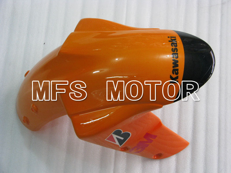 Kawasaki NINJA ZX10R 2004-2005 Injection ABS Fairing - Monster - Black Orange - MFS3969 - Fairings Kit