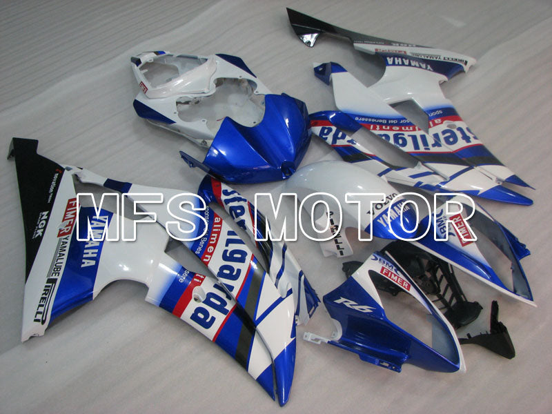 Yamaha YZF-R6 2008-2016 Injection ABS Fairing - Sterilgarda - Blue White - MFS3973 - Fairings Kit