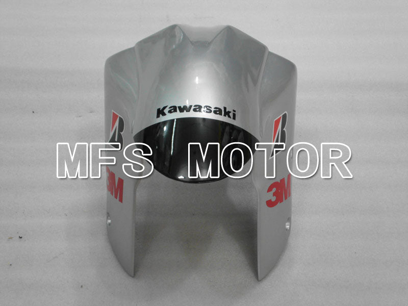 Kawasaki NINJA ZX10R 2004-2005 Injection ABS Fairing - Monster - Black Silver - MFS3974 - Fairings Kit