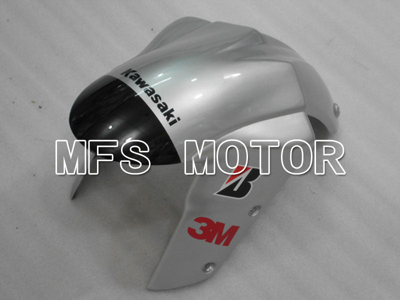 Kawasaki NINJA ZX10R 2004-2005 Injection ABS Fairing - Monster - Black Silver - MFS3974 - Fairings Kit