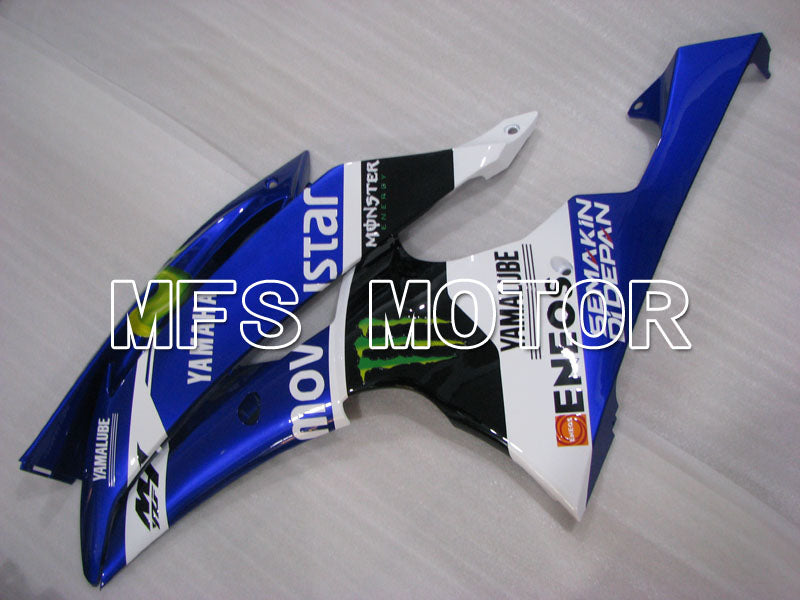 Yamaha YZF-R6 2008-2016 Injection ABS Fairing - Monster - Blue Black - MFS3975 - Fairings Kit