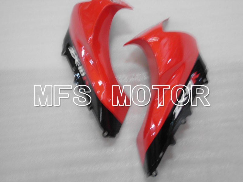 Kawasaki NINJA ZX10R 2004-2005 Injection ABS Fairing - Monster - Black Red - MFS3978 - Fairings Kit
