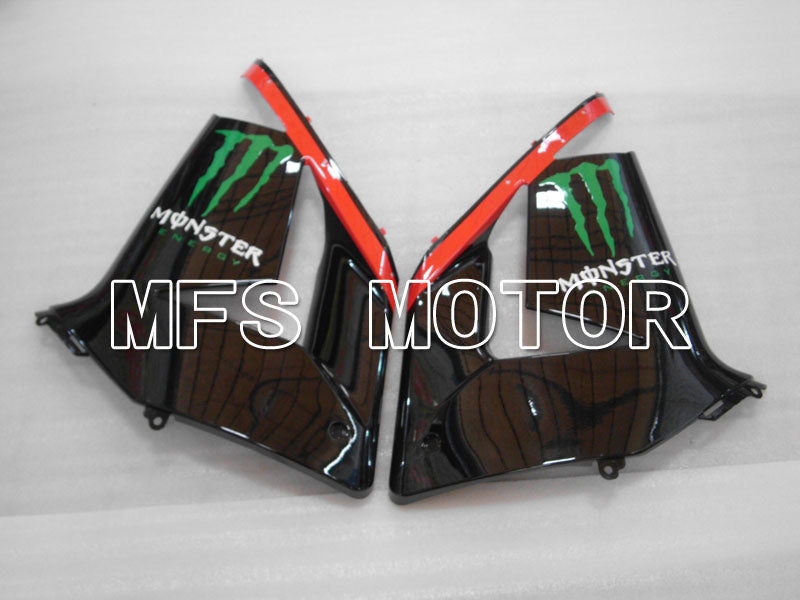 Kawasaki NINJA ZX10R 2004-2005 Injection ABS Fairing - Monster - Black Red - MFS3978 - Fairings Kit