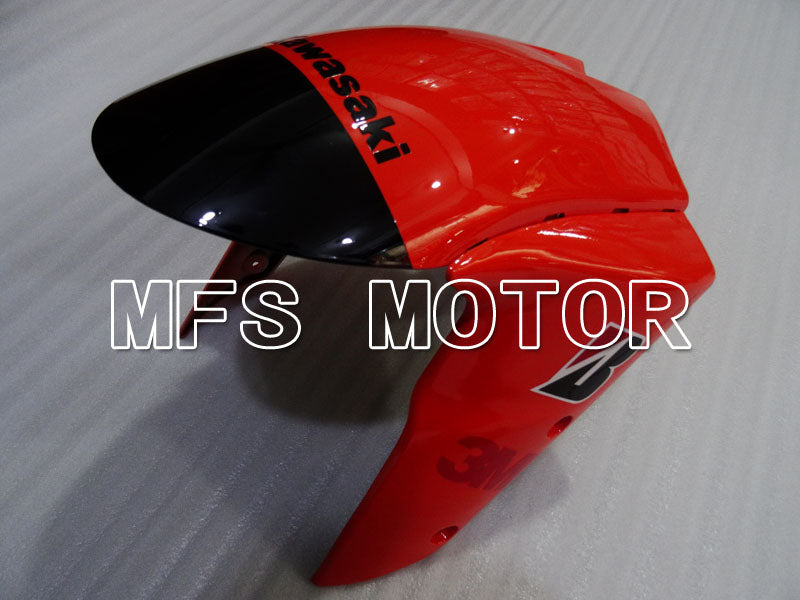 Kawasaki NINJA ZX10R 2004-2005 Injection ABS Fairing - Monster - Black Red - MFS3982 - Fairings Kit