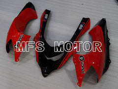 Kawasaki NINJA ZX10R 2004-2005 Injection ABS Fairing - Monster - Black Red - MFS3982 - Fairings Kit