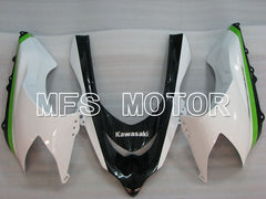 Kawasaki NINJA ZX10R 2004-2005 Injection ABS Fairing - Monster - Black White - MFS3985 - Fairings Kit
