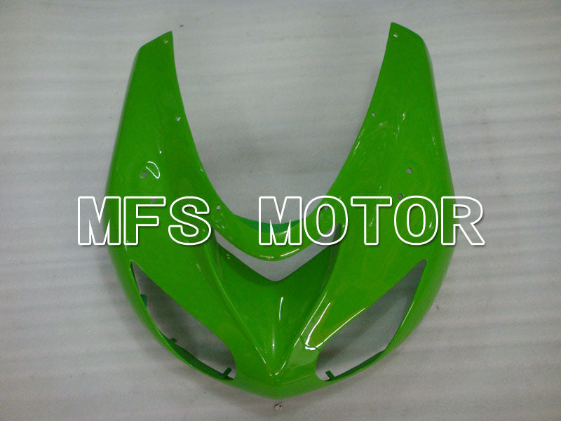 Kawasaki NINJA ZX10R 2006-2007 Injection ABS Fairing - Factory Style - Black Green - MFS3995 - Fairings Kit