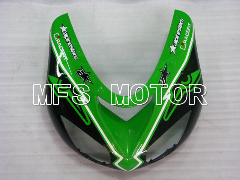 Kawasaki NINJA ZX10R 2006-2007 Injection ABS Fairing - Others - Black Green - MFS3996 - Fairings Kit