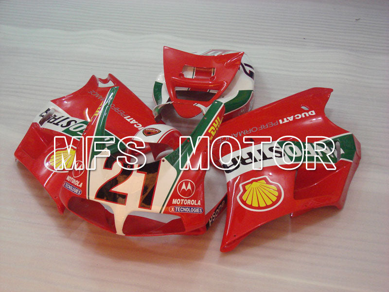 Ducati 916 1994-1998 Injection ABS Fairing - INFO STRADA - Red - MFS4006 - Fairings Kit