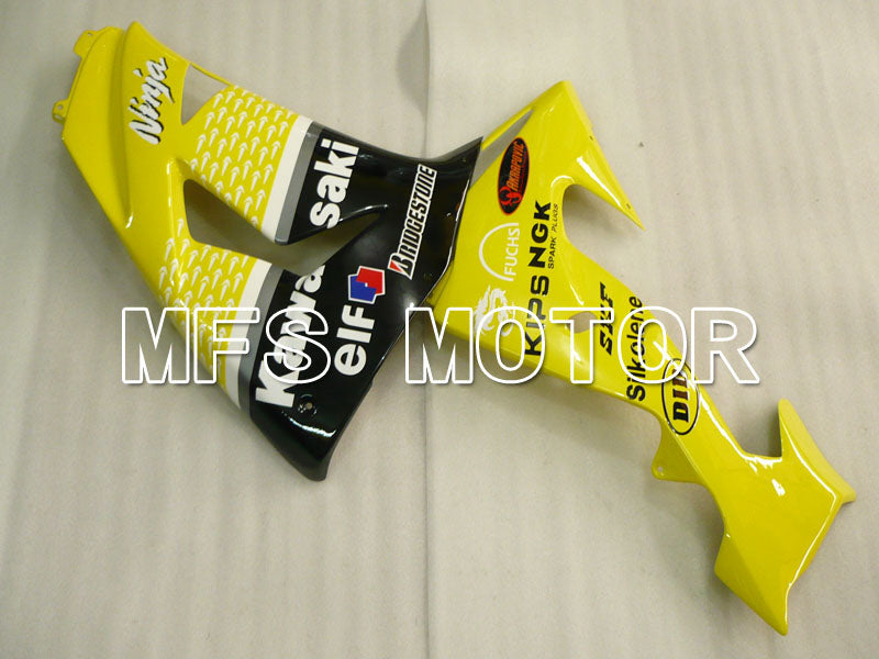 Kawasaki NINJA ZX10R 2006-2007 Injection ABS Fairing - Factory Style - Black Yellow - MFS4017 - Fairings Kit